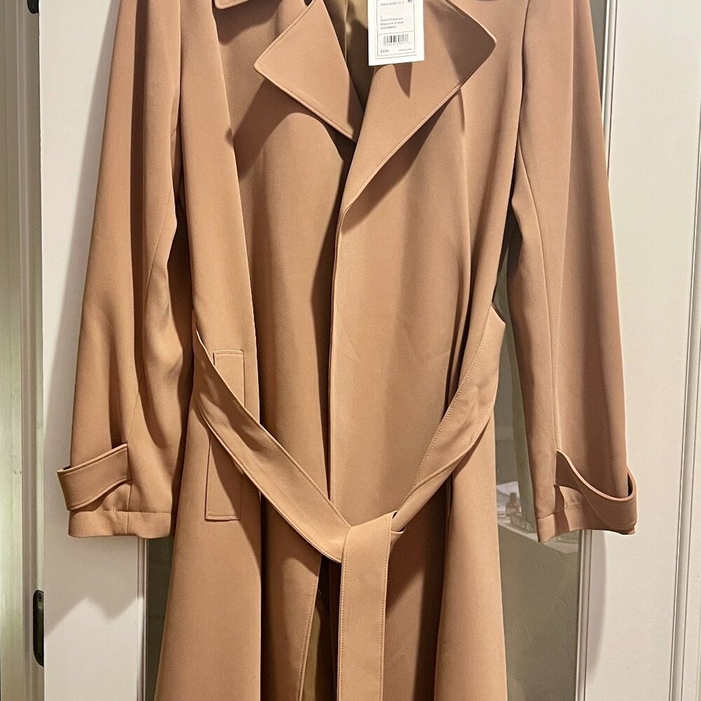 Theory Camel Trench Coat
